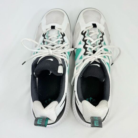 Nike Air Max Genome White Clear Emerald Black Athletic Lace Up Sneakers - Picture 11 of 15
